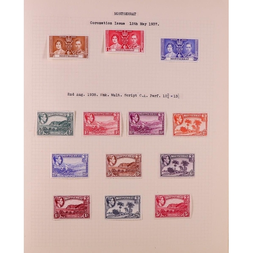 85 - GREAT BRITAIN & BRITISH EMPIRE 1937-1952 KGVI MINT COLLECTION in four albums, all different, include... 