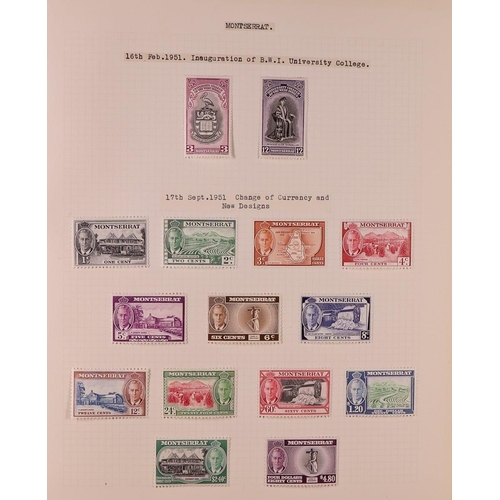 85 - GREAT BRITAIN & BRITISH EMPIRE 1937-1952 KGVI MINT COLLECTION in four albums, all different, include... 