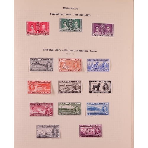 85 - GREAT BRITAIN & BRITISH EMPIRE 1937-1952 KGVI MINT COLLECTION in four albums, all different, include... 