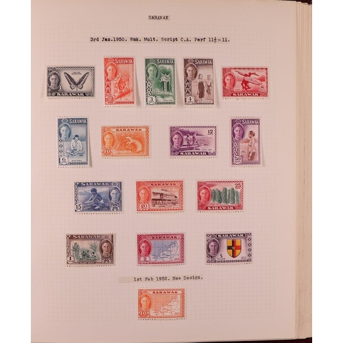 85 - GREAT BRITAIN & BRITISH EMPIRE 1937-1952 KGVI MINT COLLECTION in four albums, all different, include... 