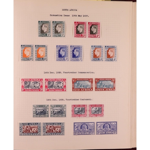 85 - GREAT BRITAIN & BRITISH EMPIRE 1937-1952 KGVI MINT COLLECTION in four albums, all different, include... 