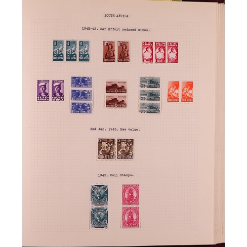 85 - GREAT BRITAIN & BRITISH EMPIRE 1937-1952 KGVI MINT COLLECTION in four albums, all different, include... 