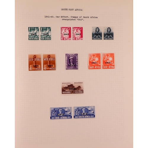 85 - GREAT BRITAIN & BRITISH EMPIRE 1937-1952 KGVI MINT COLLECTION in four albums, all different, include... 