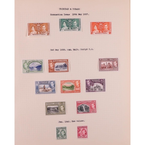 85 - GREAT BRITAIN & BRITISH EMPIRE 1937-1952 KGVI MINT COLLECTION in four albums, all different, include... 