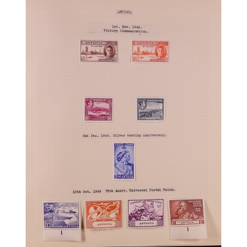 85 - GREAT BRITAIN & BRITISH EMPIRE 1937-1952 KGVI MINT COLLECTION in four albums, all different, include... 