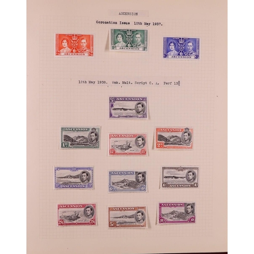 85 - GREAT BRITAIN & BRITISH EMPIRE 1937-1952 KGVI MINT COLLECTION in four albums, all different, include... 