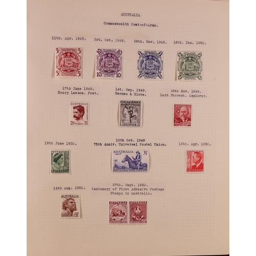 85 - GREAT BRITAIN & BRITISH EMPIRE 1937-1952 KGVI MINT COLLECTION in four albums, all different, include... 