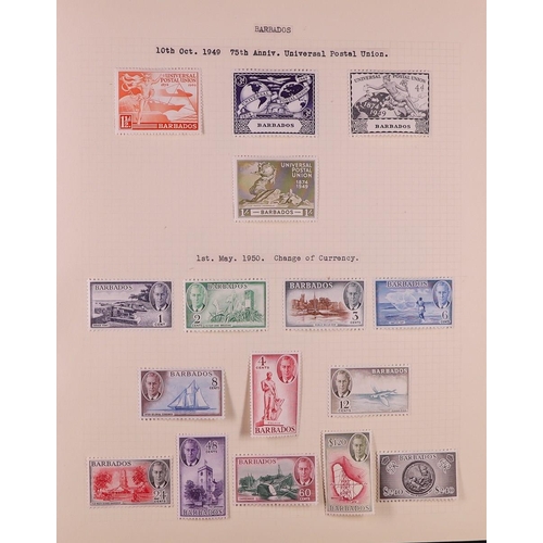 85 - GREAT BRITAIN & BRITISH EMPIRE 1937-1952 KGVI MINT COLLECTION in four albums, all different, include... 