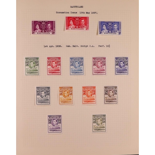 85 - GREAT BRITAIN & BRITISH EMPIRE 1937-1952 KGVI MINT COLLECTION in four albums, all different, include... 