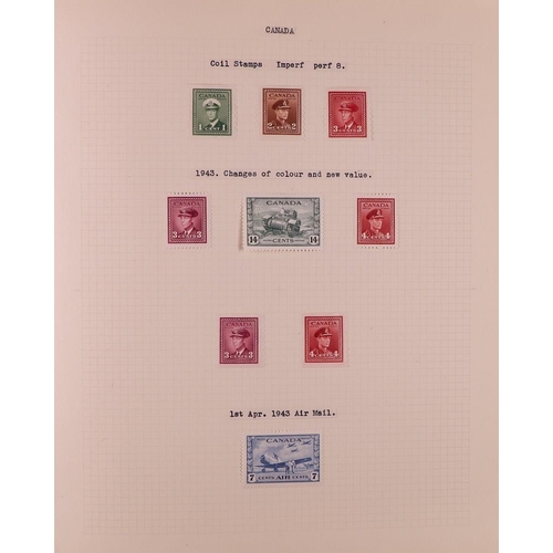 85 - GREAT BRITAIN & BRITISH EMPIRE 1937-1952 KGVI MINT COLLECTION in four albums, all different, include... 