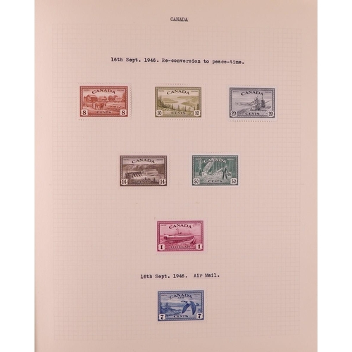 85 - GREAT BRITAIN & BRITISH EMPIRE 1937-1952 KGVI MINT COLLECTION in four albums, all different, include... 