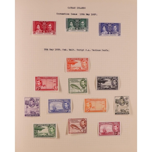 85 - GREAT BRITAIN & BRITISH EMPIRE 1937-1952 KGVI MINT COLLECTION in four albums, all different, include... 