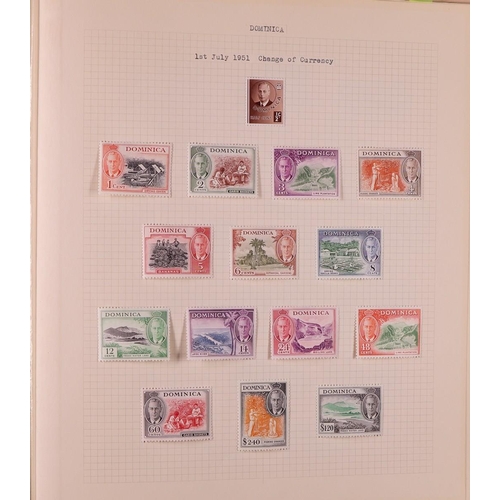 85 - GREAT BRITAIN & BRITISH EMPIRE 1937-1952 KGVI MINT COLLECTION in four albums, all different, include... 