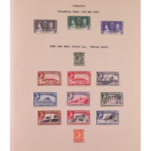 85 - GREAT BRITAIN & BRITISH EMPIRE 1937-1952 KGVI MINT COLLECTION in four albums, all different, include... 