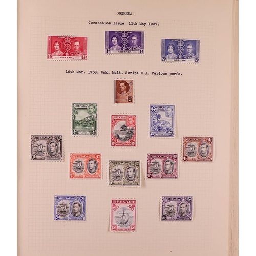 85 - GREAT BRITAIN & BRITISH EMPIRE 1937-1952 KGVI MINT COLLECTION in four albums, all different, include... 