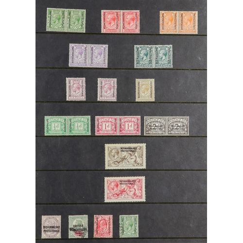 86 - COMMONWEALTH OVERPRINTS ON GREAT BRITAIN 1885-1960 some used but mostly mint (some never hinged) sta... 