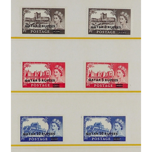 86 - COMMONWEALTH OVERPRINTS ON GREAT BRITAIN 1885-1960 some used but mostly mint (some never hinged) sta... 