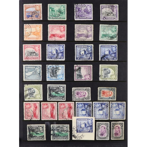 87 - COMMONWEALTH COLLECTION 1860's-1970's mint (some never hinged) & used stamps on stock pages in two a... 