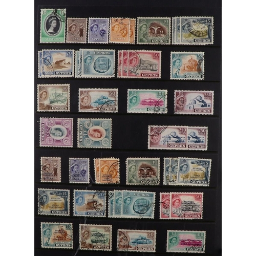 87 - COMMONWEALTH COLLECTION 1860's-1970's mint (some never hinged) & used stamps on stock pages in two a... 