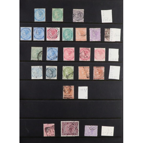 87 - COMMONWEALTH COLLECTION 1860's-1970's mint (some never hinged) & used stamps on stock pages in two a... 