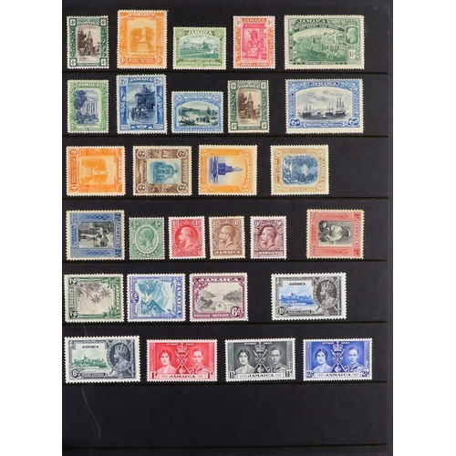 87 - COMMONWEALTH COLLECTION 1860's-1970's mint (some never hinged) & used stamps on stock pages in two a... 