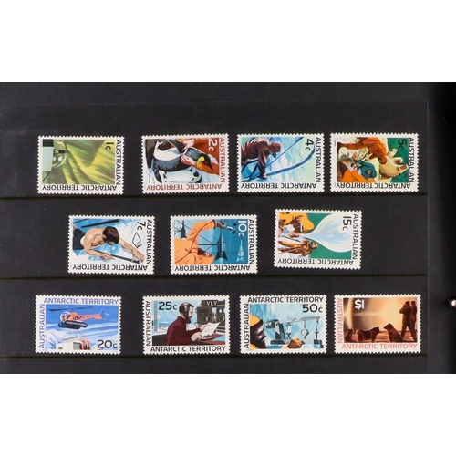 87 - COMMONWEALTH COLLECTION 1860's-1970's mint (some never hinged) & used stamps on stock pages in two a... 