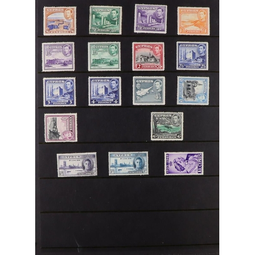 87 - COMMONWEALTH COLLECTION 1860's-1970's mint (some never hinged) & used stamps on stock pages in two a... 