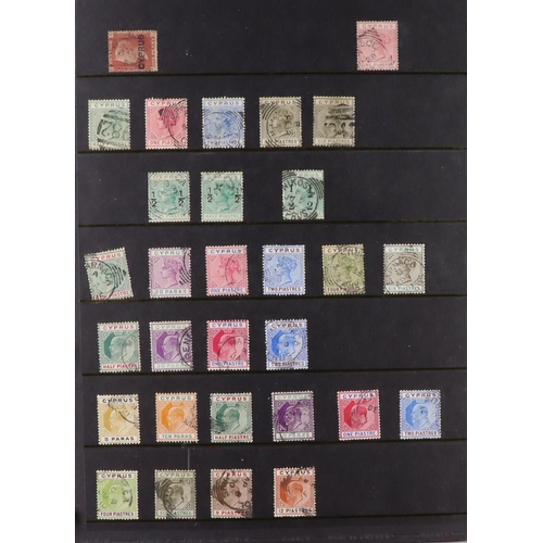 87 - COMMONWEALTH COLLECTION 1860's-1970's mint (some never hinged) & used stamps on stock pages in two a... 