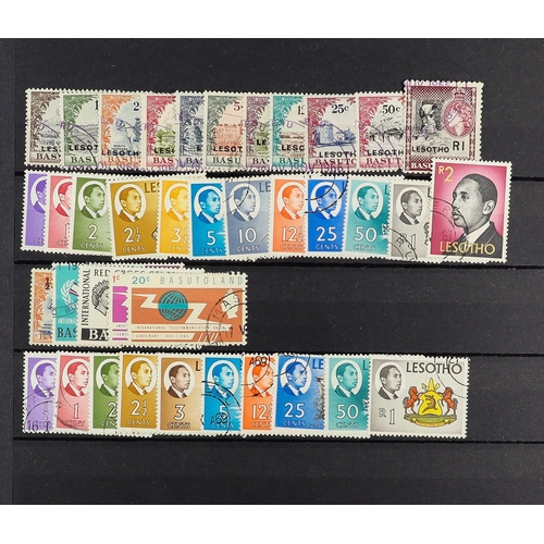 91 - COMMONWEALTH USED COLLECTION in 3 stock books, interestinmg ranges includes sets and higher values, ... 