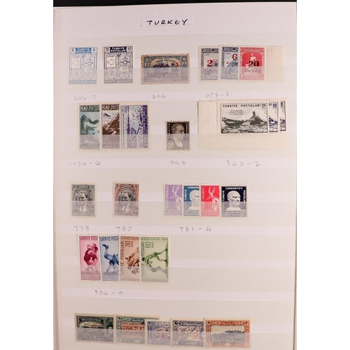 94 - UNIQUE REPRESENTATIVE COLLECTION of world stamps & sets selected by the collector for their appealin... 