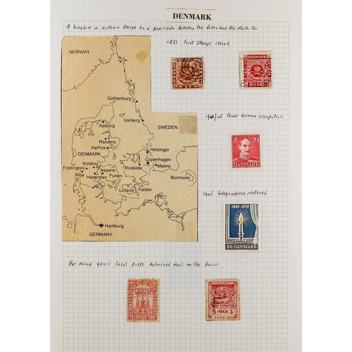 95 - UNIQUE WORLD COLLECTION WITH STRENGTH IN COVERS & POLAR AREAS All periods mint & used stamps, postca... 