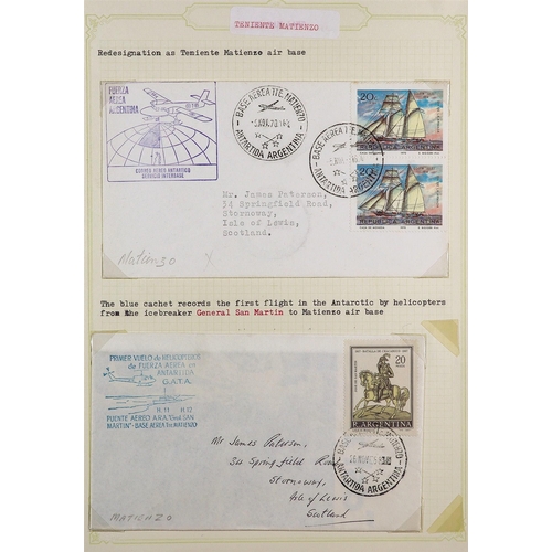 95 - UNIQUE WORLD COLLECTION WITH STRENGTH IN COVERS & POLAR AREAS All periods mint & used stamps, postca... 