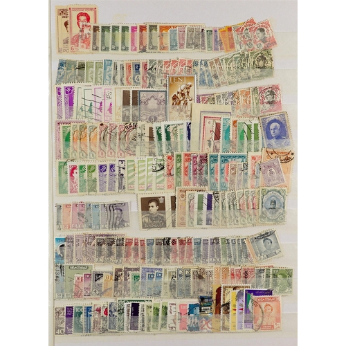 96 - WORLD ACCUMULATION IN 90+ STOCKBOOKS 1840-2000's mint (some never hinged) and used stamps partly sor... 