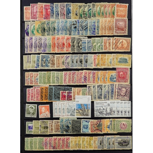 96 - WORLD ACCUMULATION IN 90+ STOCKBOOKS 1840-2000's mint (some never hinged) and used stamps partly sor... 