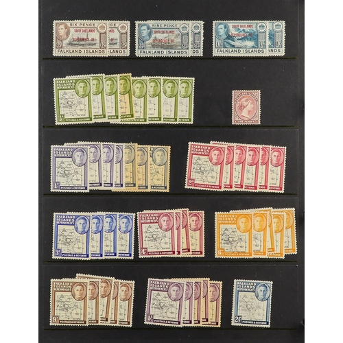 96 - WORLD ACCUMULATION IN 90+ STOCKBOOKS 1840-2000's mint (some never hinged) and used stamps partly sor... 