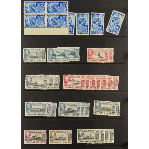 96 - WORLD ACCUMULATION IN 90+ STOCKBOOKS 1840-2000's mint (some never hinged) and used stamps partly sor... 