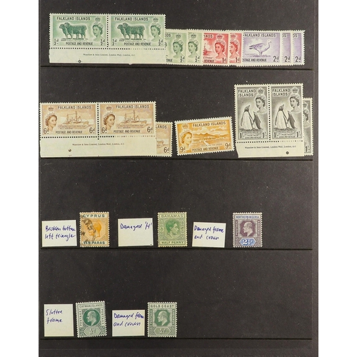 96 - WORLD ACCUMULATION IN 90+ STOCKBOOKS 1840-2000's mint (some never hinged) and used stamps partly sor... 