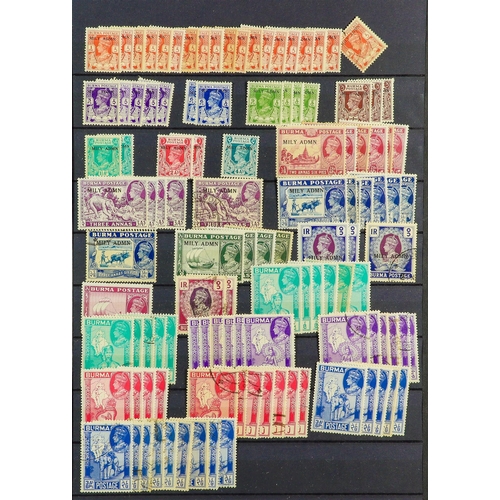 96 - WORLD ACCUMULATION IN 90+ STOCKBOOKS 1840-2000's mint (some never hinged) and used stamps partly sor... 