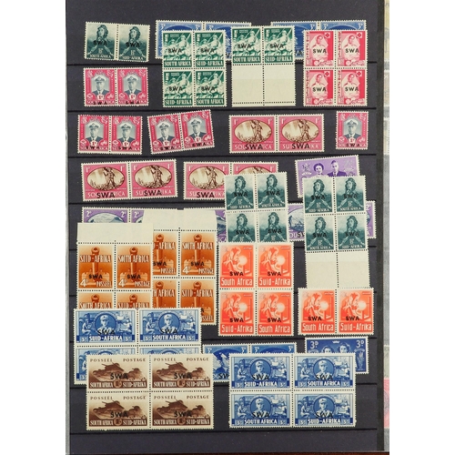 96 - WORLD ACCUMULATION IN 90+ STOCKBOOKS 1840-2000's mint (some never hinged) and used stamps partly sor... 