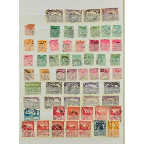 96 - WORLD ACCUMULATION IN 90+ STOCKBOOKS 1840-2000's mint (some never hinged) and used stamps partly sor... 