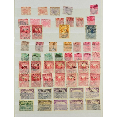 96 - WORLD ACCUMULATION IN 90+ STOCKBOOKS 1840-2000's mint (some never hinged) and used stamps partly sor... 