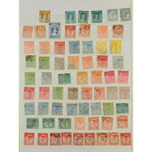 96 - WORLD ACCUMULATION IN 90+ STOCKBOOKS 1840-2000's mint (some never hinged) and used stamps partly sor... 