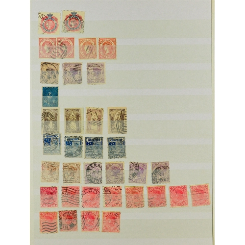 96 - WORLD ACCUMULATION IN 90+ STOCKBOOKS 1840-2000's mint (some never hinged) and used stamps partly sor... 