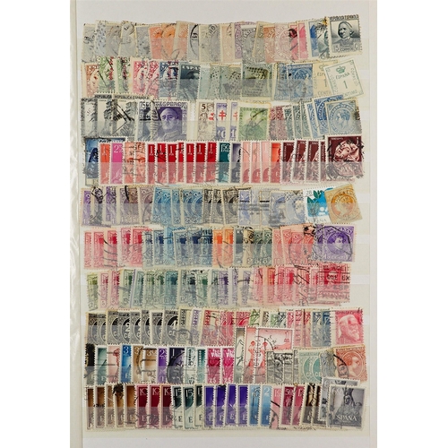 96 - WORLD ACCUMULATION IN 90+ STOCKBOOKS 1840-2000's mint (some never hinged) and used stamps partly sor... 