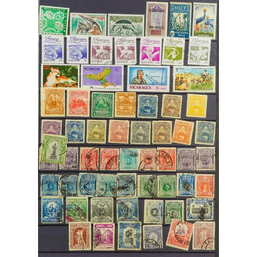 96 - WORLD ACCUMULATION IN 90+ STOCKBOOKS 1840-2000's mint (some never hinged) and used stamps partly sor... 