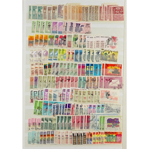 96 - WORLD ACCUMULATION IN 90+ STOCKBOOKS 1840-2000's mint (some never hinged) and used stamps partly sor... 