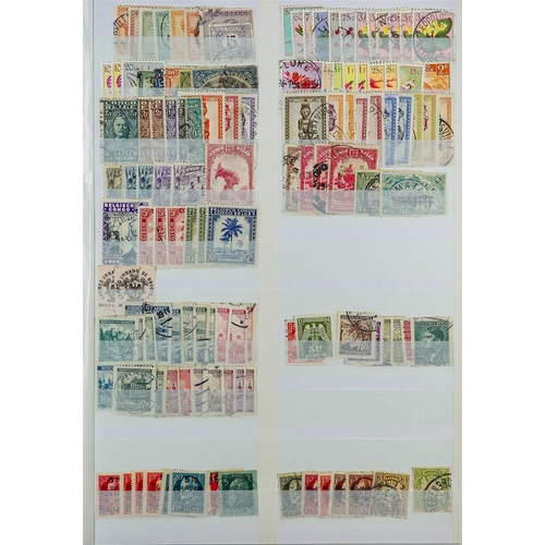 96 - WORLD ACCUMULATION IN 90+ STOCKBOOKS 1840-2000's mint (some never hinged) and used stamps partly sor... 