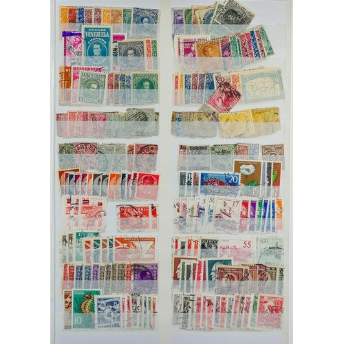 96 - WORLD ACCUMULATION IN 90+ STOCKBOOKS 1840-2000's mint (some never hinged) and used stamps partly sor... 