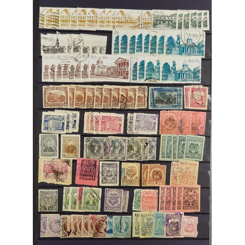 96 - WORLD ACCUMULATION IN 90+ STOCKBOOKS 1840-2000's mint (some never hinged) and used stamps partly sor... 