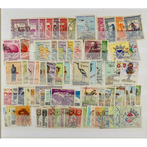 96 - WORLD ACCUMULATION IN 90+ STOCKBOOKS 1840-2000's mint (some never hinged) and used stamps partly sor... 